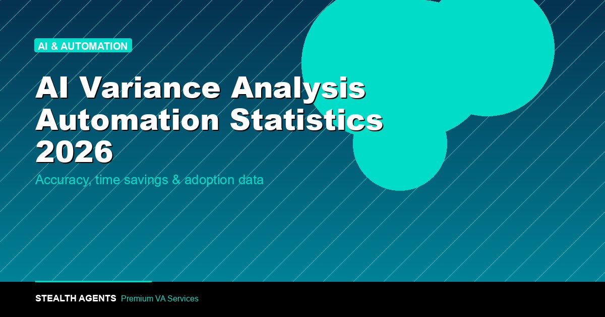 AI Variance Analysis Automation Statistics 2026: Accuracy, Time Savings, and Adoption Data