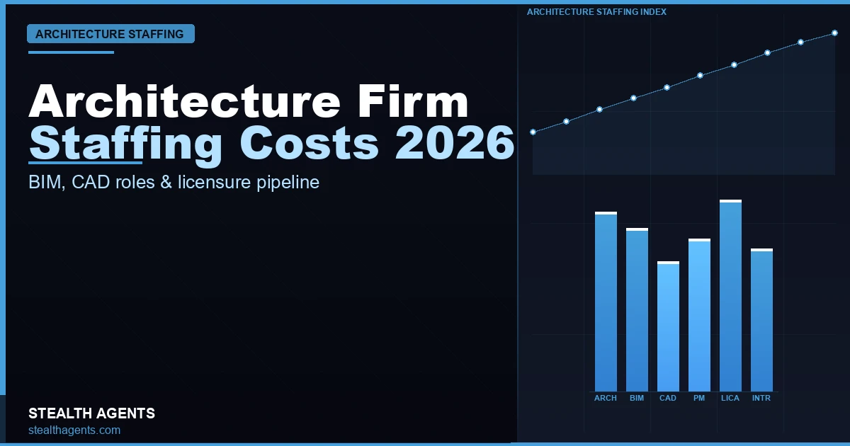 Architecture firm staffing costs 2026: salary and labor cost data