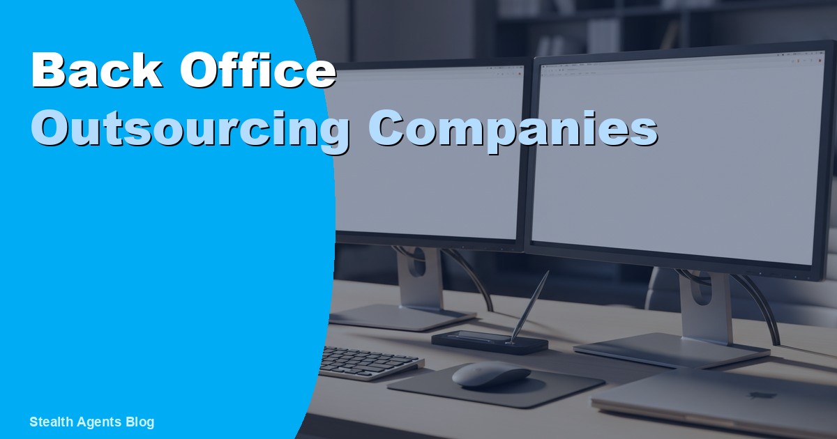 Back Office Outsourcing Companies: Top Firms and Costs 2026