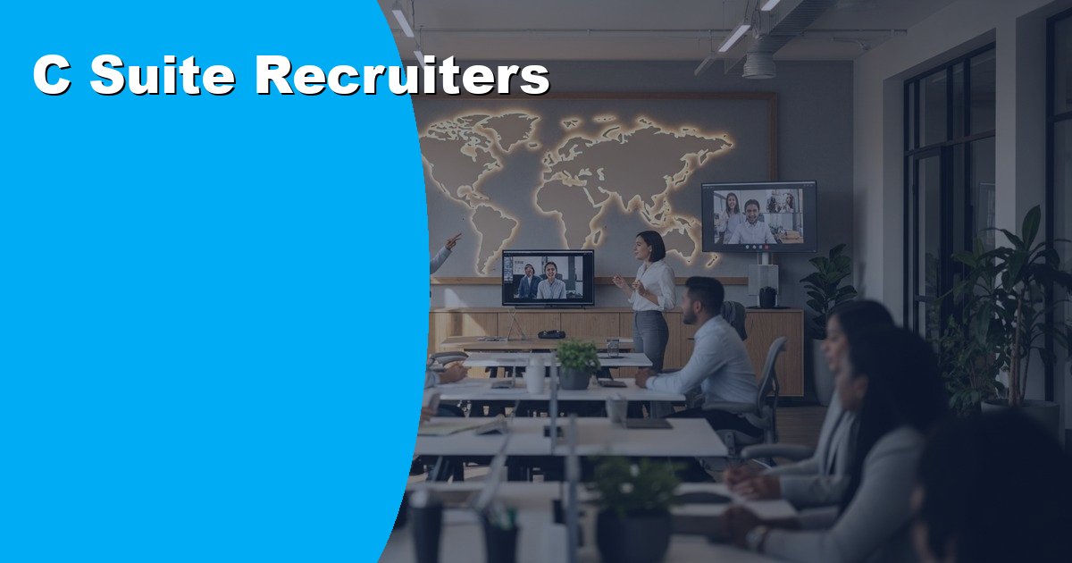 C-Suite Recruiters and Executive Hiring Virtual Assistants