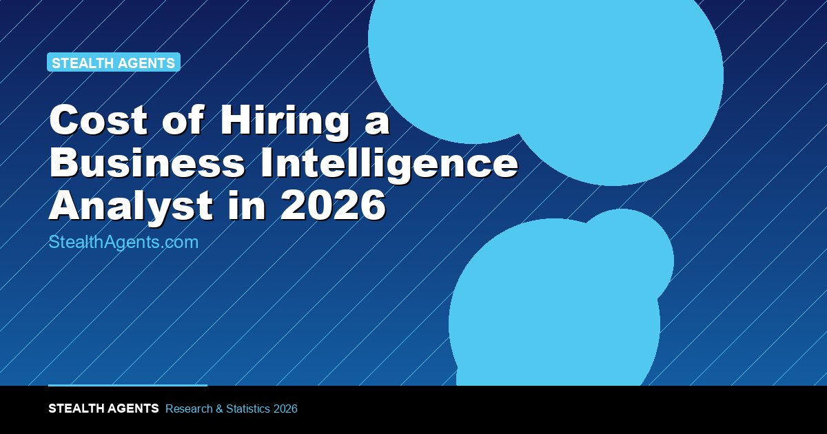 Cost of Hiring a Business Intelligence Analyst in 2026: Salaries, Overhead & Talent Options