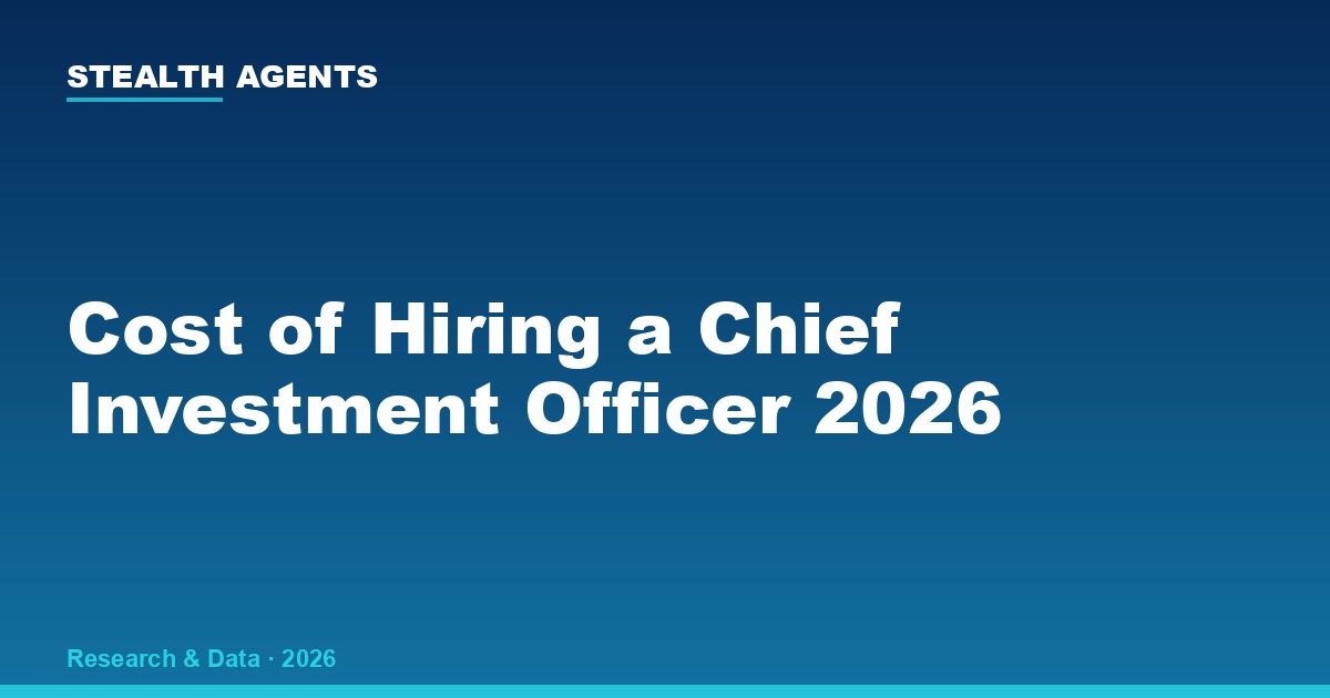 Cost of Hiring a Chief Investment Officer 2026: Salary, Search Fees, and OCIO Alternatives