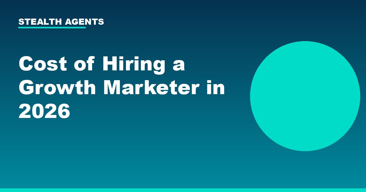 Cost of Hiring a Growth Marketer in 2026: Salaries, Fees, and Total Costs