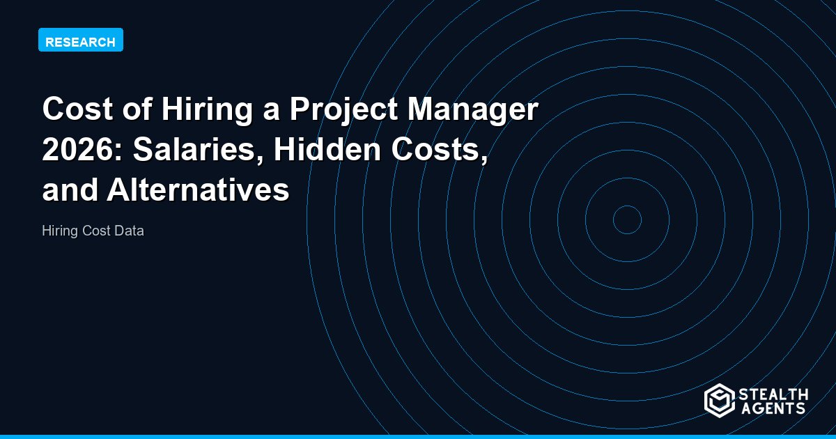 Cost of Hiring a Project Manager 2026: Salaries, Hidden Costs, and Alternatives