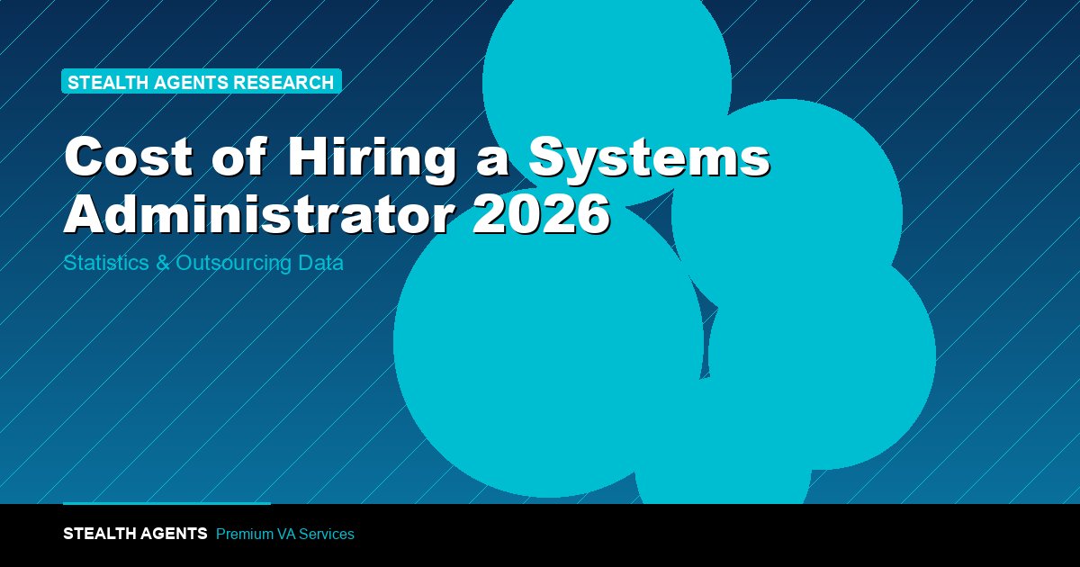 Cost of Hiring a Systems Administrator 2026: Salary, Benefits, and Outsourcing Data