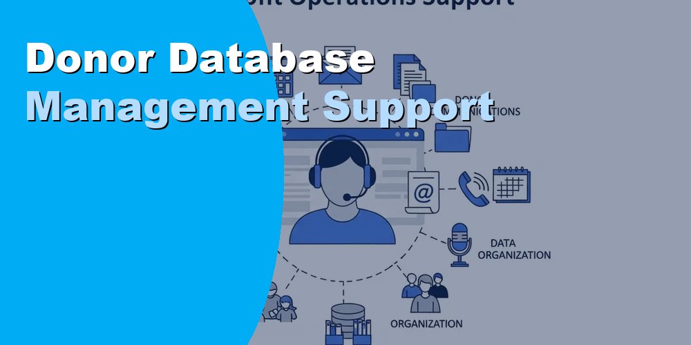 Donor Database Management Support