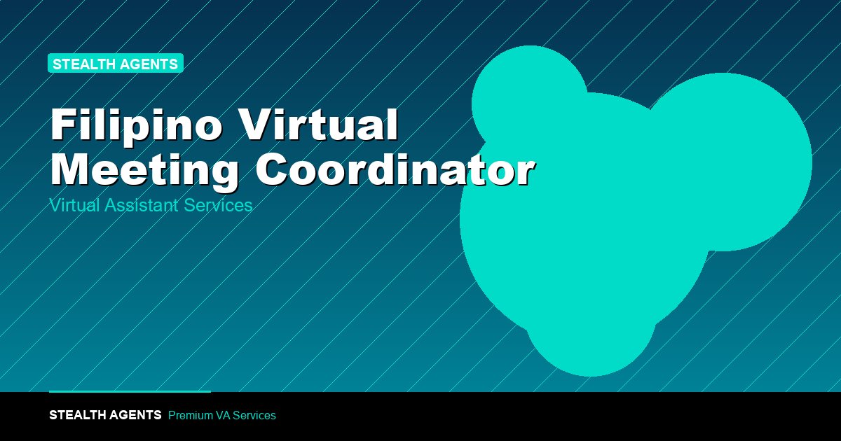 Filipino Virtual Meeting Coordinator: How to Hire in 2026