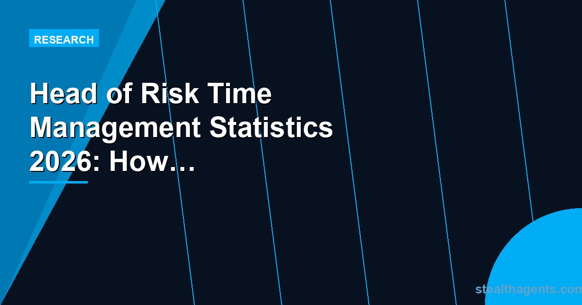 Head of Risk Time Management: 55-60 Hour Work Weeks