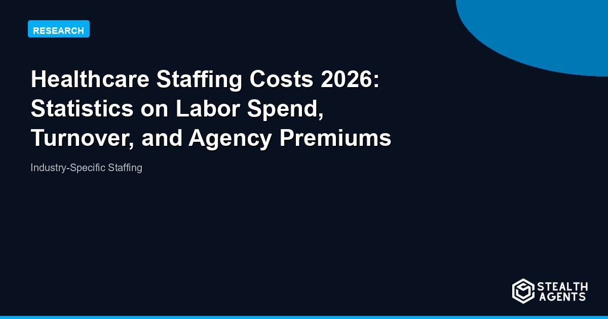 Healthcare Staffing Costs 2026: Statistics on Labor Spend, Turnover, and Agency Premiums