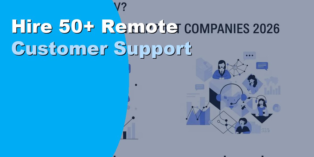 Hire 50+ Remote Customer Support
