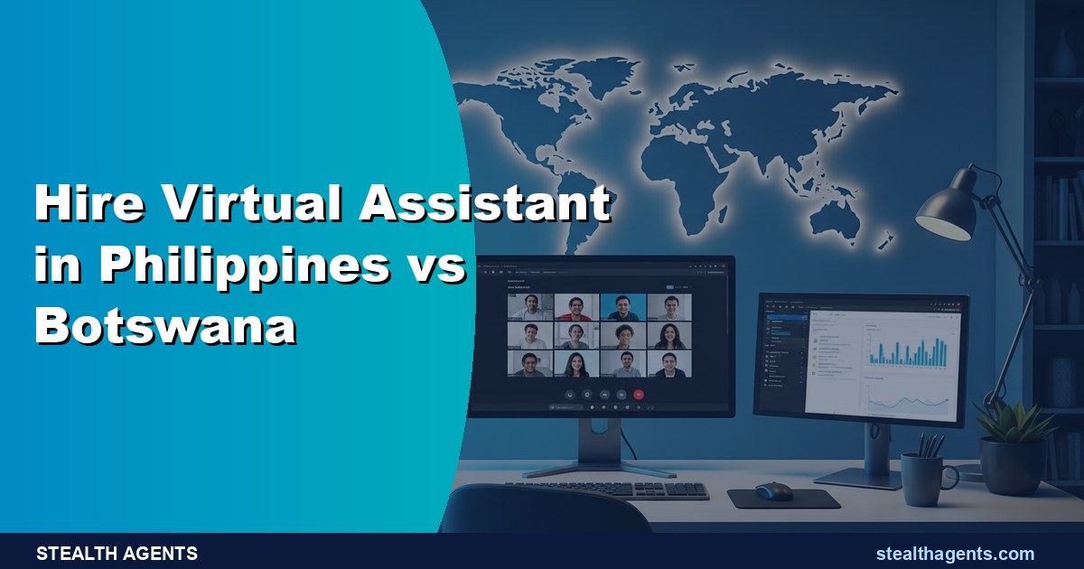 Hire Virtual Assistant in Philippines vs Botswana