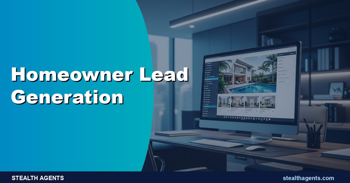 Homeowner Lead Generation With Virtual Assistants to Save Time
