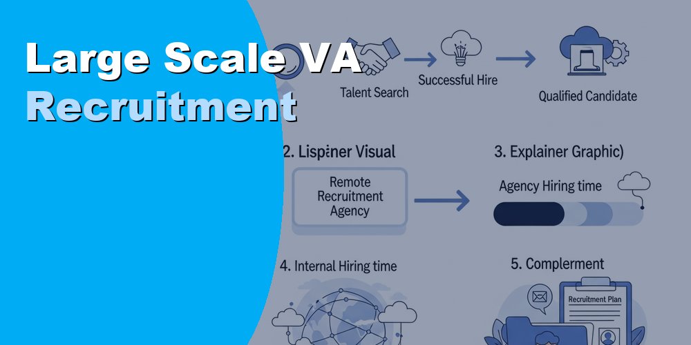 Large-Scale VA Recruitment to Build Your Remote Team Efficiently