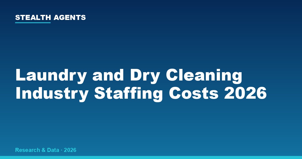 Laundry and Dry Cleaning Industry Staffing Costs (2026): Wages, Turnover & Labor Data