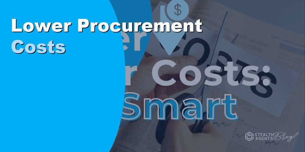 Lower Procurement Costs