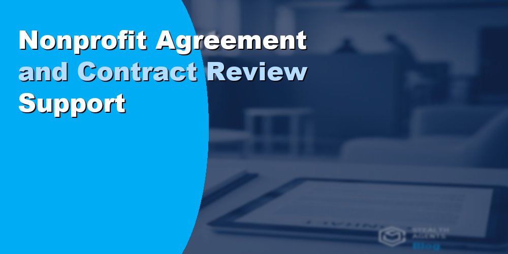 Nonprofit Agreement and Contract Review Support