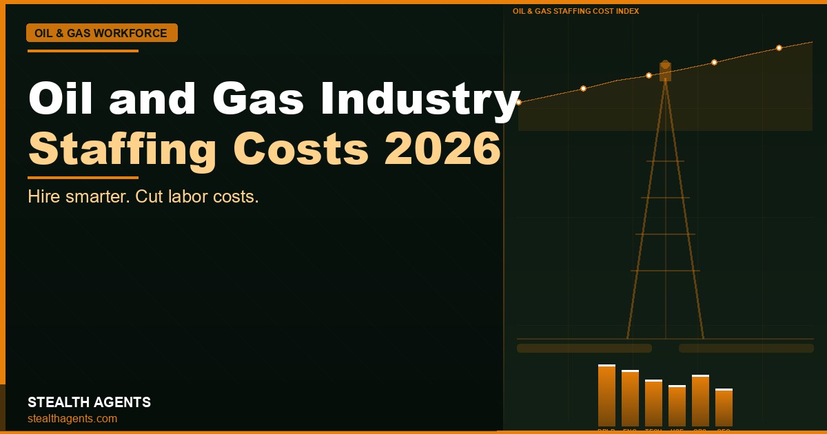 Oil and Gas Industry Staffing Costs 2026: Salaries, Labor Trends, and Cost-Reduction Data