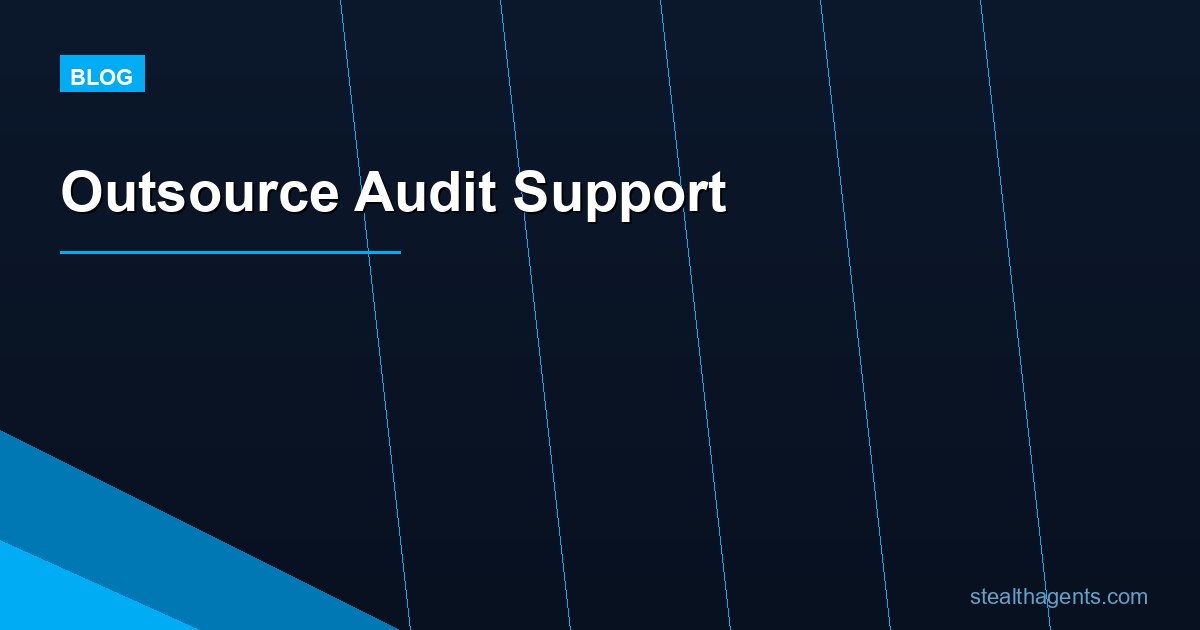 Outsource Audit Support: Cut Prep Time and Costs