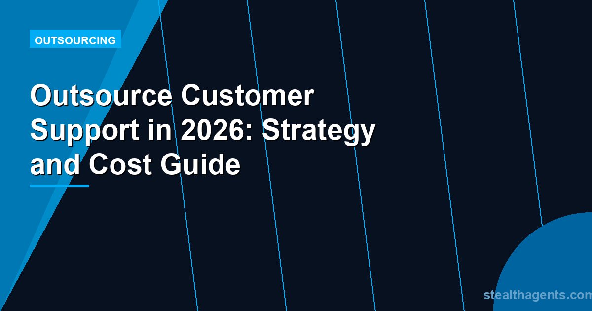 Outsource Customer Support in 2026: Strategy and Cost Guide