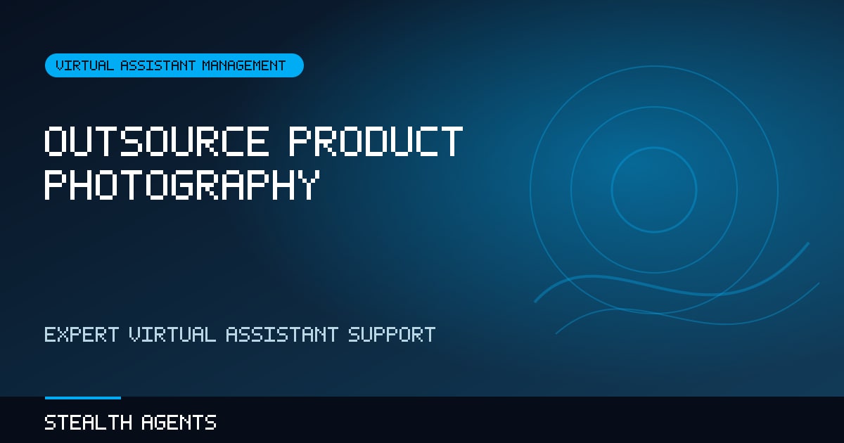 Outsource Product Photography