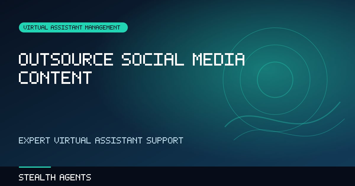 Outsource Social Media Content