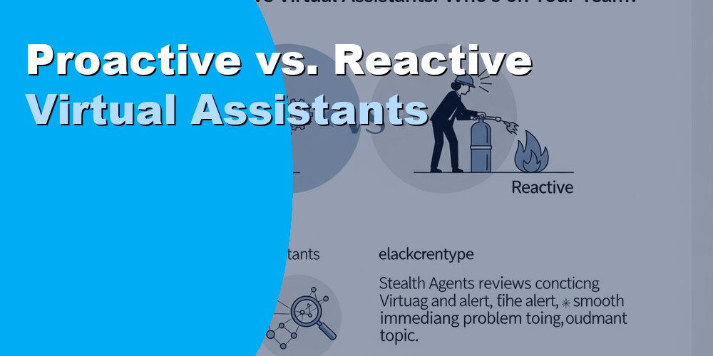 Proactive vs. Reactive Virtual Assistants