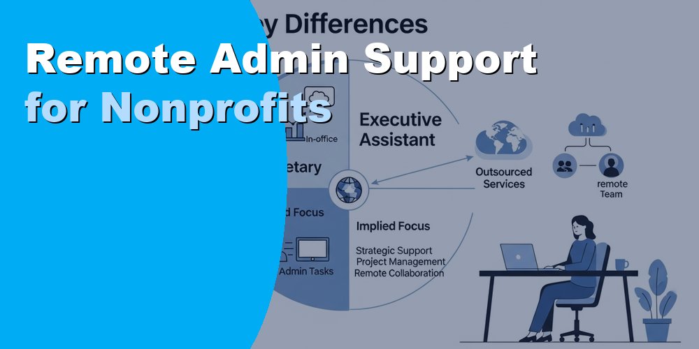 Remote Admin Support for Nonprofits