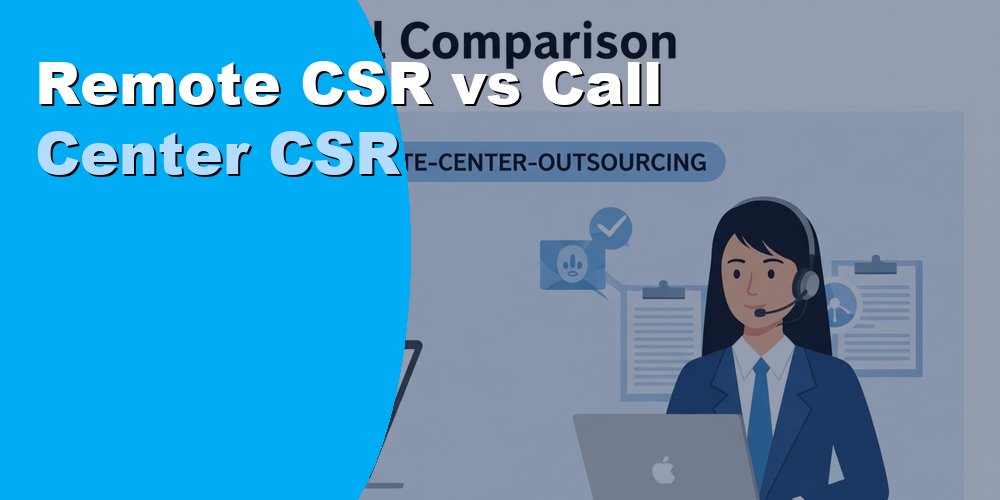 Remote CSR vs Call Center CSR: Which Fits Your Business in 2026