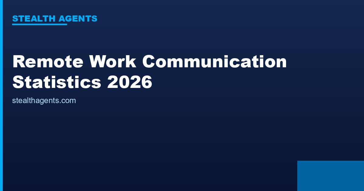 Remote Work Communication Statistics 2026: Sync vs. Async, Tool Usage, and Miscommunication Cost