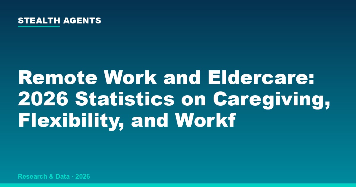 Remote Work and Eldercare: 2026 Statistics on Caregiving, Flexibility, and Workforce Impact