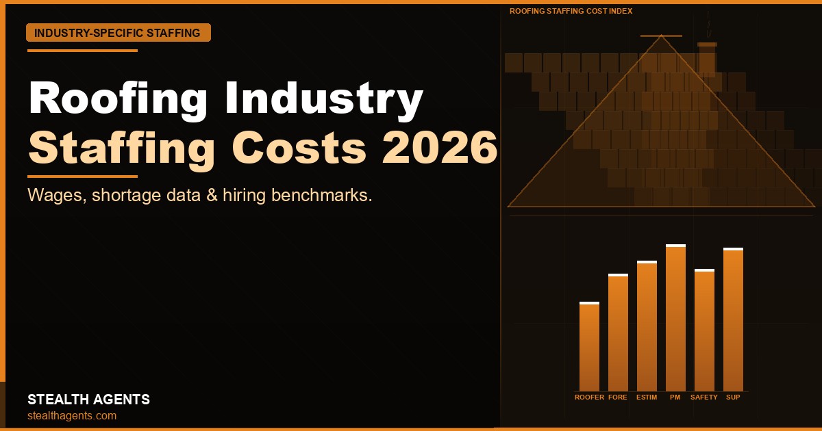 Roofing industry staffing costs 2026: wages, shortage & hiring data
