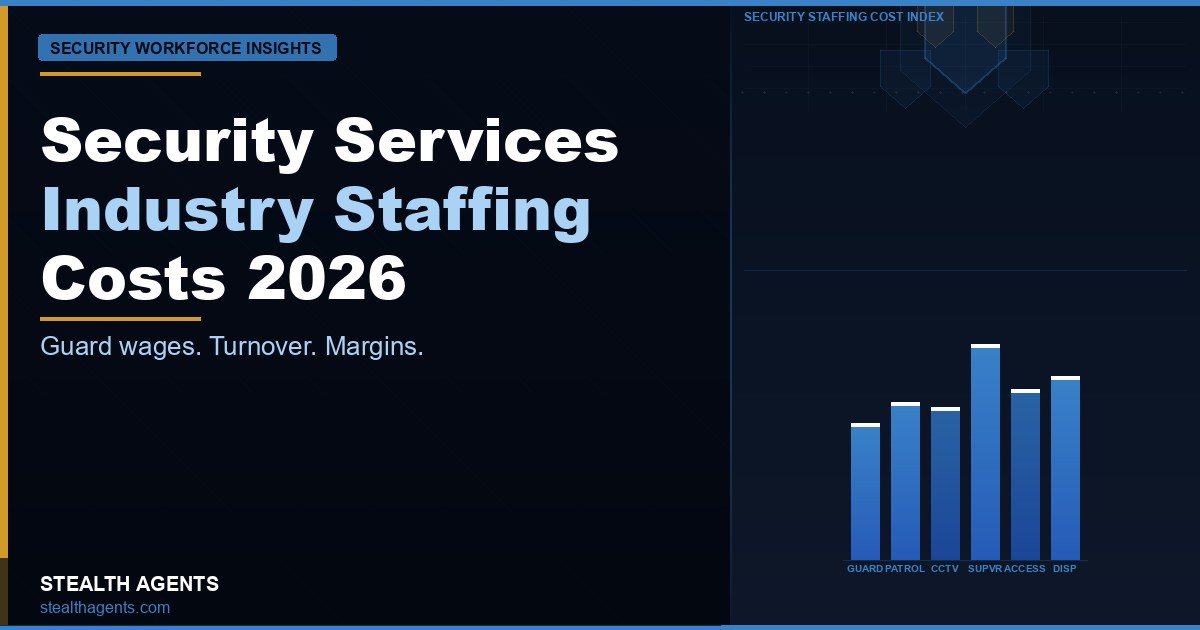 Security services industry staffing costs 2026: wages, turnover & labor data