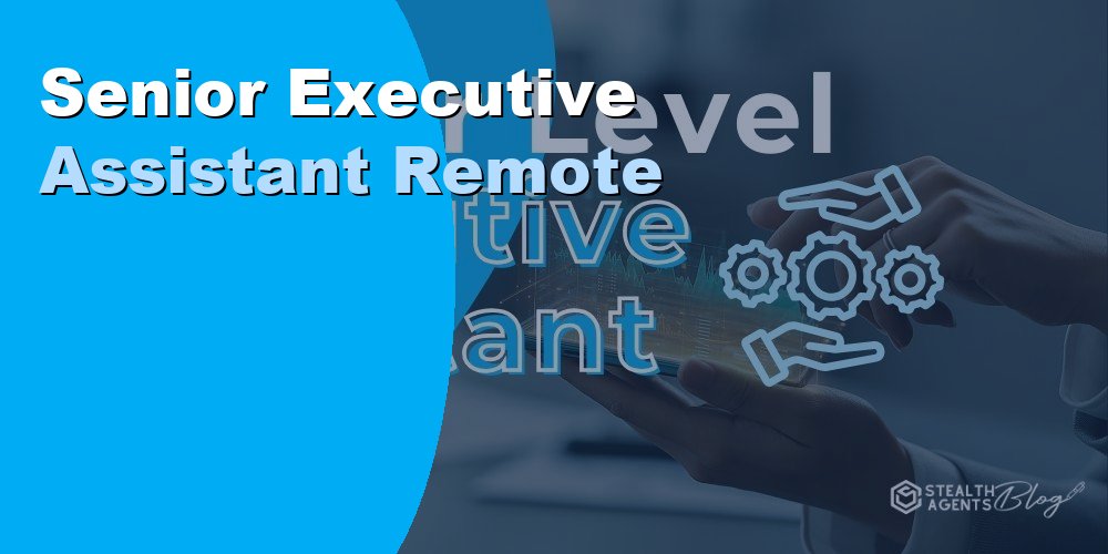 Senior Executive Assistant Remote