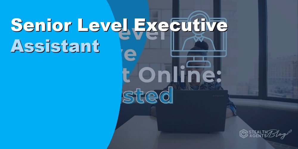 Senior Level Executive Assistant with C Suite Experience