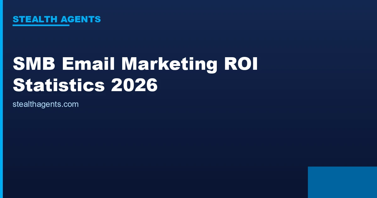 SMB Email Marketing ROI Statistics 2026: Open Rates, Conversion Benchmarks, and Automation Data