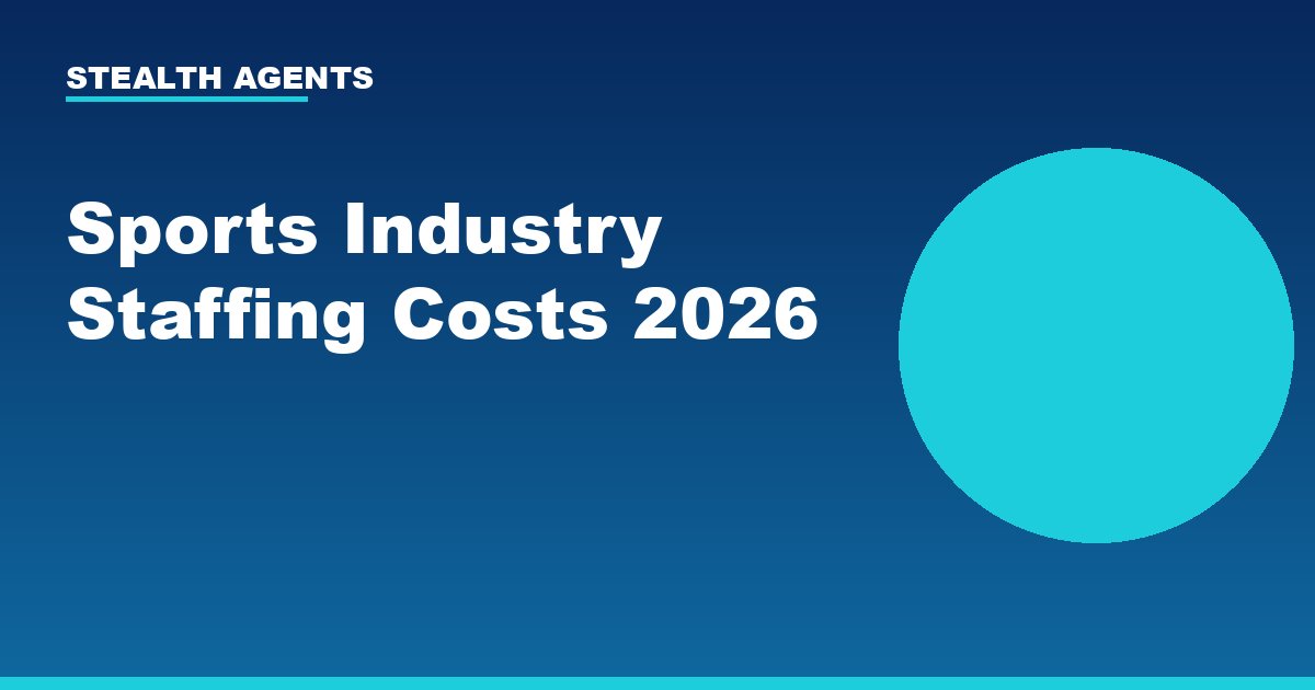 Sports Industry Staffing Costs 2026: Salaries, Turnover, and What Organizations Actually Spend