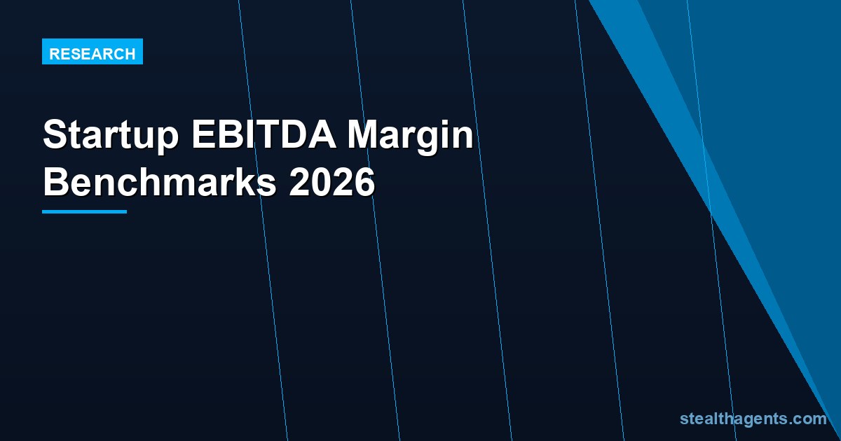 Startup EBITDA Margin Benchmarks 2026: What the Data Shows by Stage and Business Model