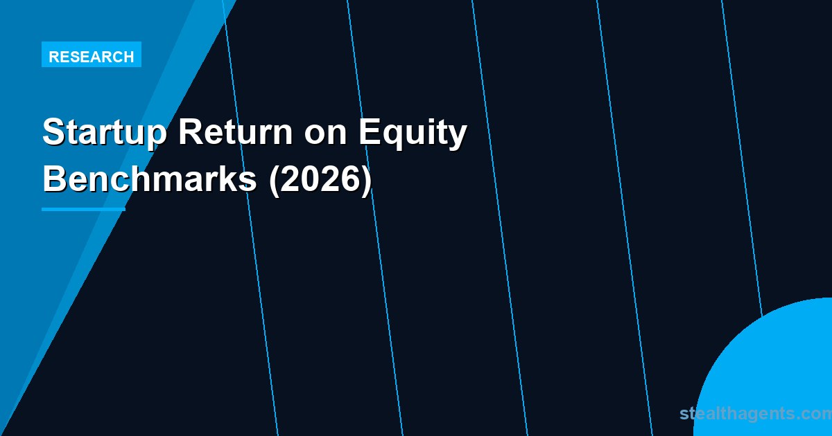 Startup Return on Equity Benchmarks (2026): Data by Stage, Industry, and Business Model