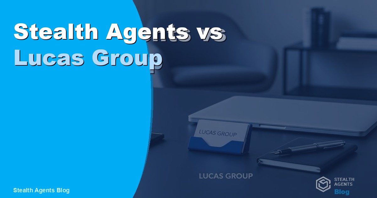 Stealth Agents vs Lucas Group: Which Staffing Partner Wins 2026