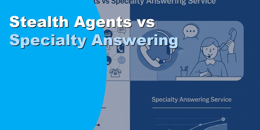 Stealth Agents vs Specialty Answering Service: Guide 2026