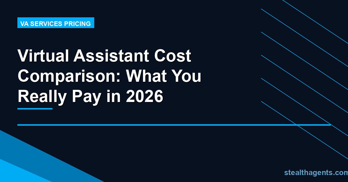 Virtual Assistant Cost Comparison: What You Really Pay in 2026