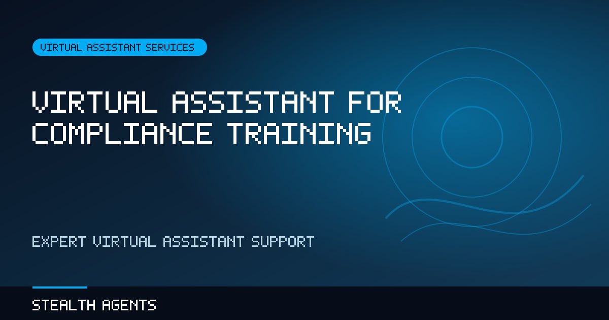 Virtual Assistant for Compliance Training