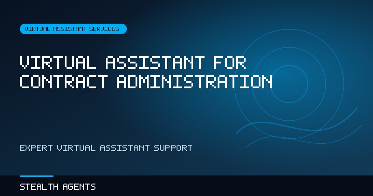 Virtual Assistant for Contract Administration
