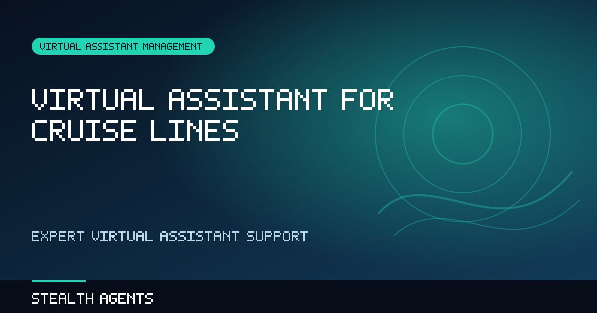 Virtual Assistant for Cruise Lines