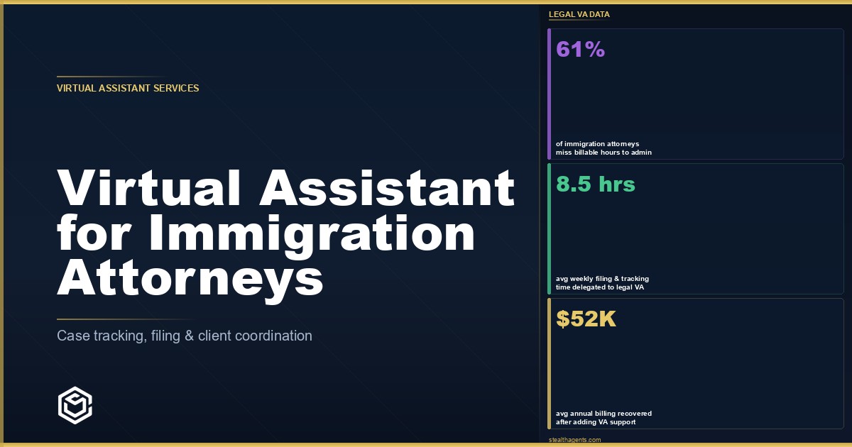 Virtual Assistant for Immigration Attorneys: Clear Your Caseload Backlog