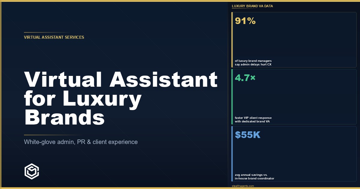 Virtual Assistant for Luxury Brands: High-Touch Support Without the Overhead