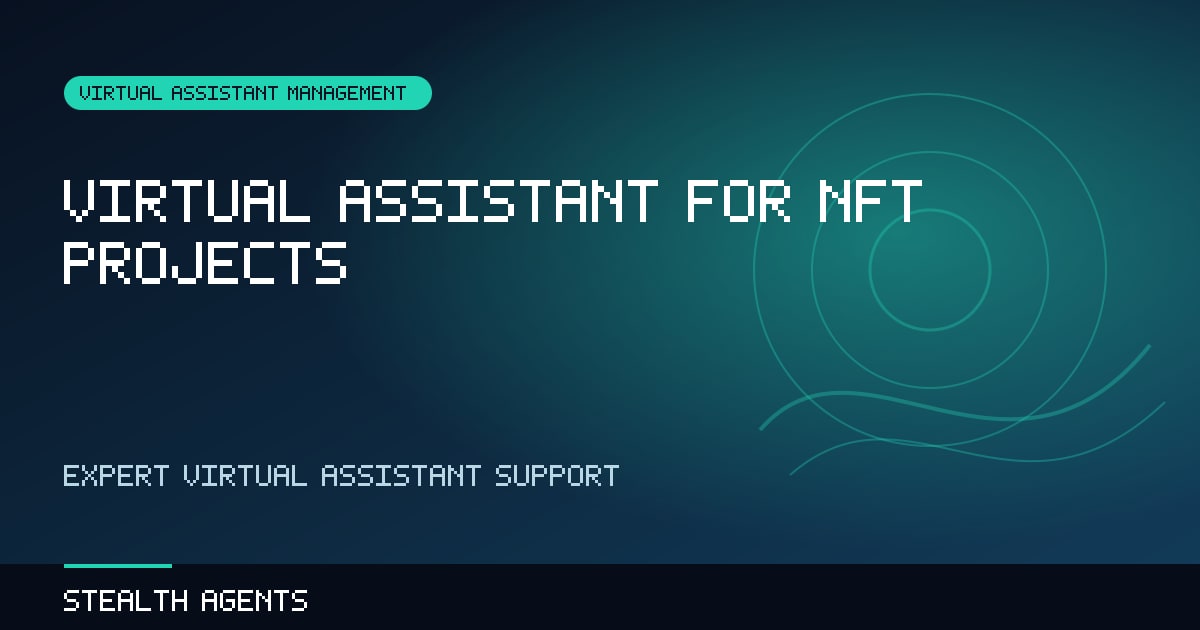 Virtual Assistant for NFT Projects