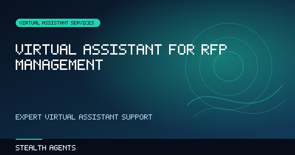 Virtual Assistant for RFP Management