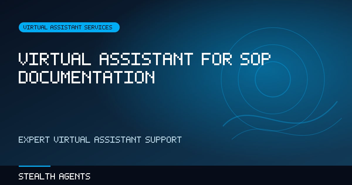 Virtual Assistant for SOP Documentation