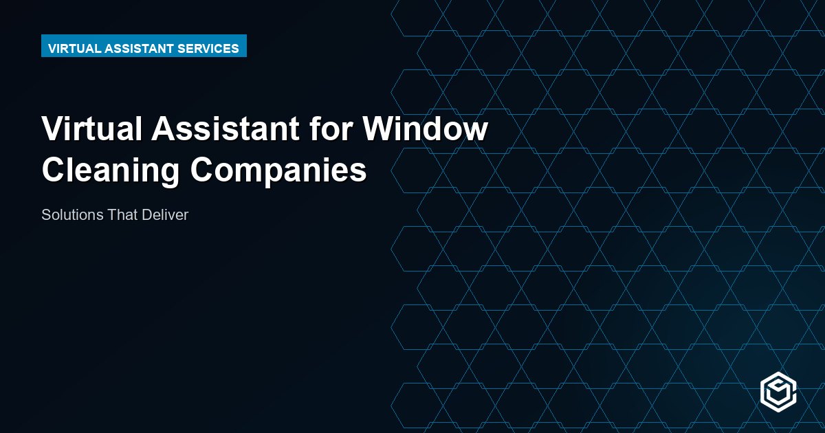 Virtual Assistant for Window Cleaning Companies